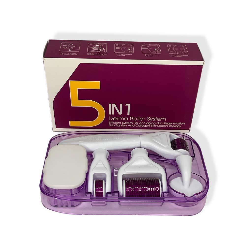 کالا درمارولر تیتانیومی ۵ کاره ۴ سر دی آر اس DRS 5 in 1 derma